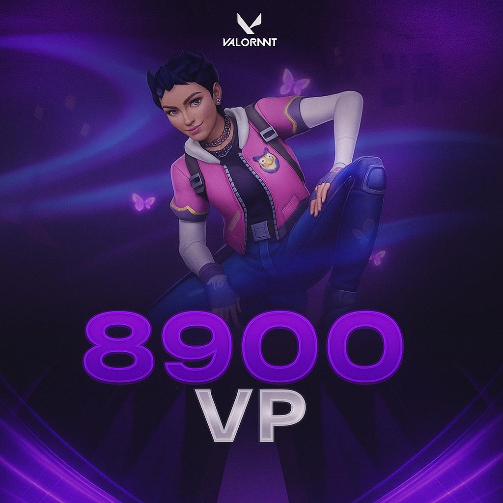 Valorant 8900 VP
